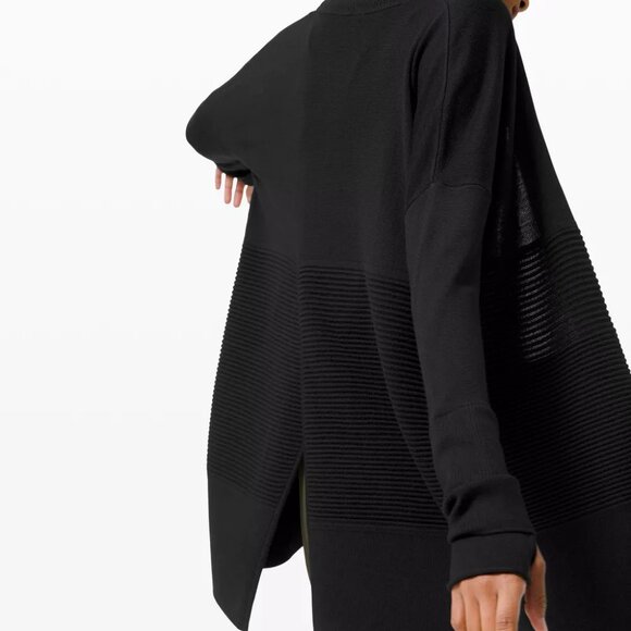 Lululemon Sit In Lotus Wrap II Style Number: W4ANWS Black Size 6 - Picture 5 of 14